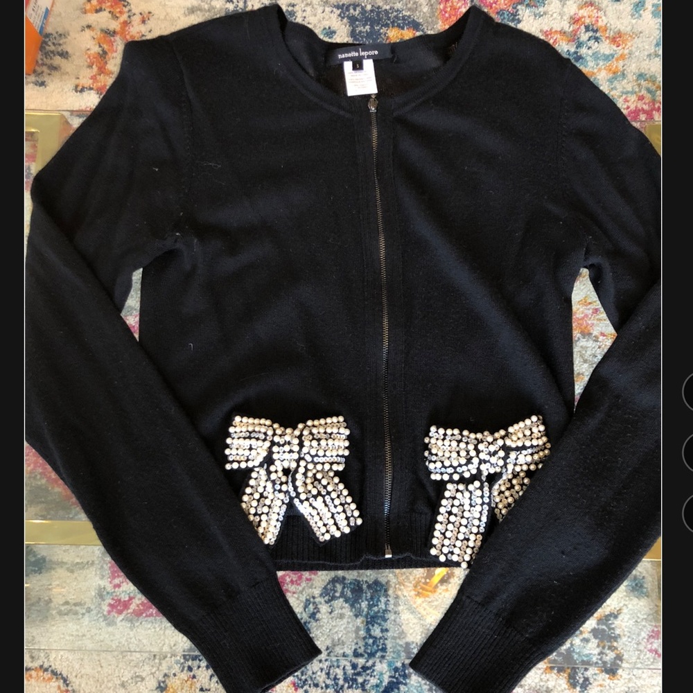 Nanette Lepore sweater-black